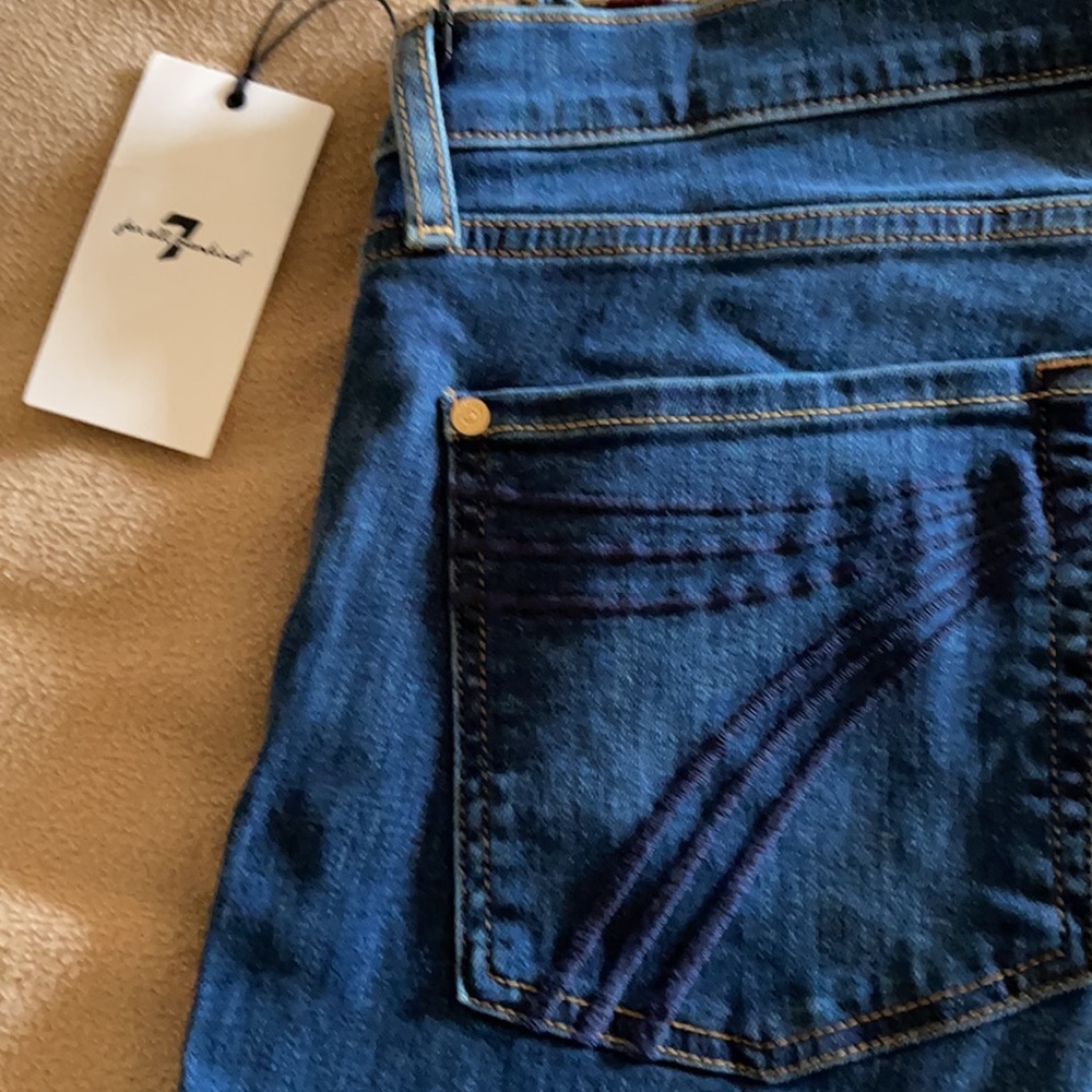 7 For All Mankind jeans 31x34 me with tags